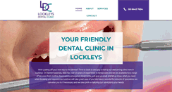 Desktop Screenshot of lockleysdental.com.au
